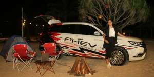 Gokil! Pamer Kecanggihan Mobil Senyap Mitsubishi Rp1,2 Miliar