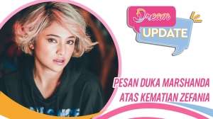 Pesan Duka Marshanda untuk Zefania, Putri Karen Idol