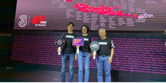 Jurus 3 Indonesia Rebut 200 Juta Pelanggan