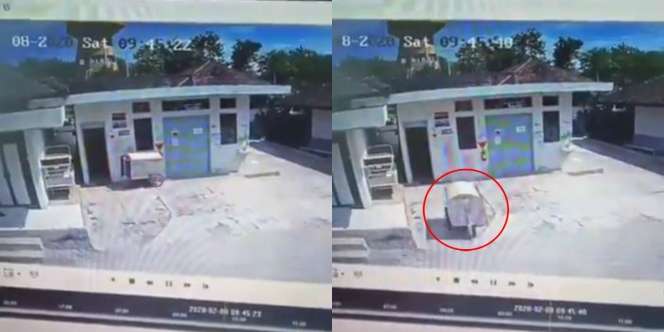 Heboh Video Gerobak Rumah Sakit di Gunung Kidul Jalan Sendiri