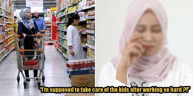 Viral, Suami Tinggalkan Istri di Kasir Tolak Bayar Belanjaan..
