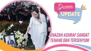 Jenazah Ashraf Sinclair Sangat Tenang dan Tersenyum