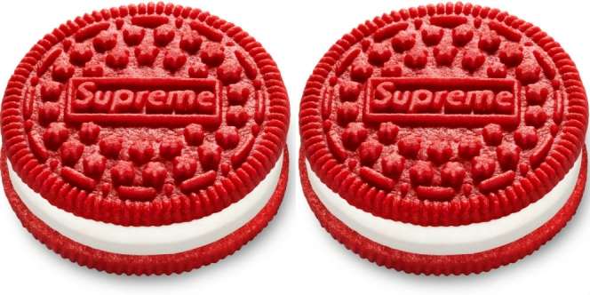 Ada Biskuit Kolaborasi Supreme dan Oreo, Harganya Bikin Elus Dada