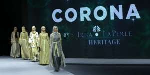 Desainer Irna Mutiara Bawa Corona ke Muffest 2020