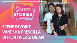 Vanesha Prescilla Bocorkan Scene Favorit di Film Trilogi Dilan