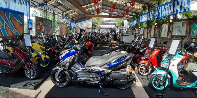 Yamaha Adu Kreativitas Modifikator Motor di Medan