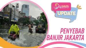 Bukan Hanya Curah Hujan, Ini Penyebab Banjir Jakarta