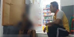 Aksi Polisi Tangkap Pencuri Susu Berujung Haru