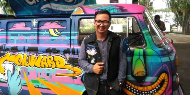 Pernah Hidup Susah, Edho Zell Buka Food Truck Warteg Gratis