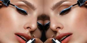 4 Langkah Membuat Graphic Glitter Eyeliner