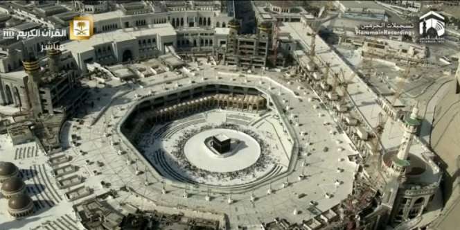 Usai Mataf Dibuka, Begini Pemandangan Mengharukan di Kabah