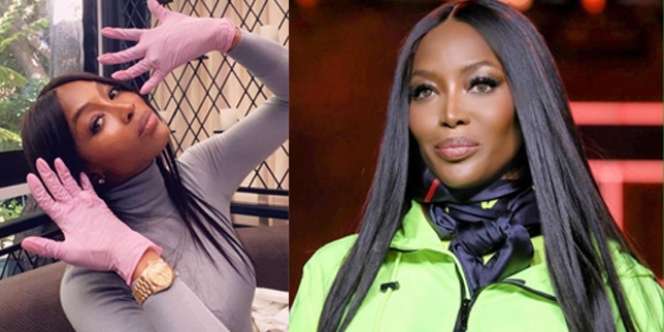 Takut Tertular Corona, Supermodel Ini Naik Pesawat Pakai Baju Antivirus