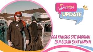 Umrah Bareng, Siti Badriah dan Suami Panjatkan Doa Khusus