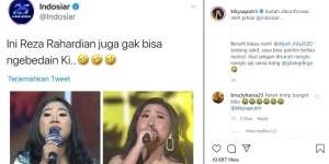Reza Rahadian Bingung, Ini Kiky Saputri Atau Diyah LIDA?