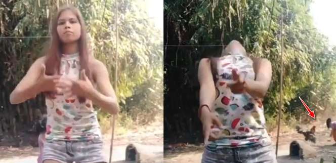 Ibu Asyik Main Tik Tok, Tak Sadar Anaknya Dipatuk Ayam