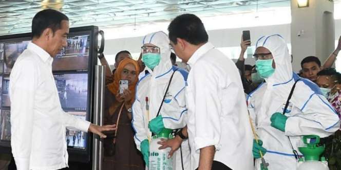 Jokowi Tes Covid-19 Sore Ini