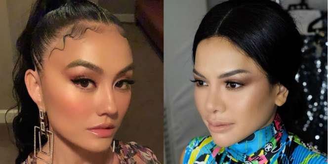 Pakai Busana Sama, Lebih Kece Agnez Mo atau Nikita Mirzani?