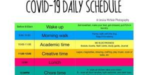Viral Jadwal Harian 'Covid-19' untuk Anak di Rumah, Bisa Ditiru