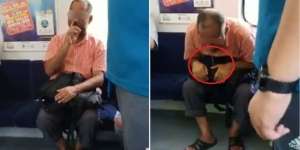 Meludah Sembarangan di MRT, Pria Ini Lebih Galak Saat Ditegur