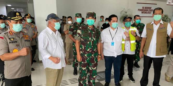 RS Darurat untuk Covid-19 Sudah Bisa Digunakan Senin Besok