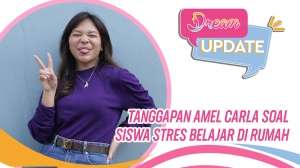 Siswa Stres Belajar di Rumah, Amel: Semangat, Jangan Ngeluh