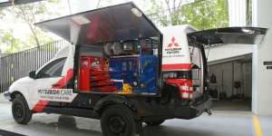 Lagi Corona, Mitsubishi Layani Home Service dan Angkut Mobil ke Bengkel