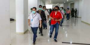 Erick Thohir Cemas Jumlah Pasien Wisma Atlet Meningkat