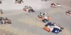 Viral Video Makanan Menumpuk di Jalanan, Bantuan Hadapi Virus Corona