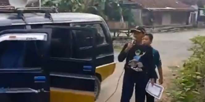 Petugas Sosialisasi Corona Bikin Ngakak: Dikasih Cobaan Virus, Namanya Veronica