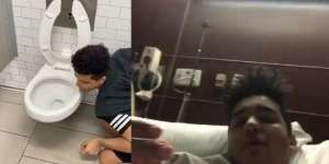 Terima Tantangan Jilat WC Umum, Influencer Dilaporkan Tertular Virus Corona