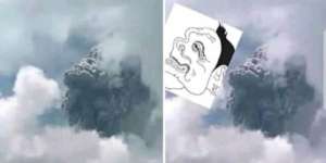 Viral Penampakan Awan Erupsi Merapi Disebut Menyerupai Semar