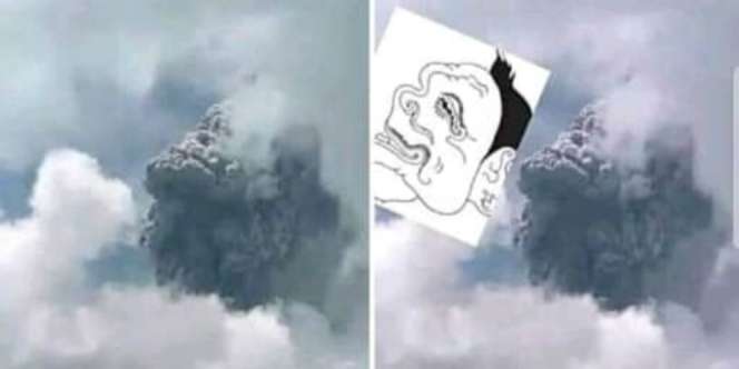 Viral Penampakan Awan Erupsi Merapi Disebut Menyerupai Semar