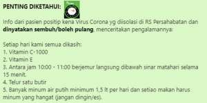 Hoaks! Berjemur Bisa Terhindar dari Virus Corona