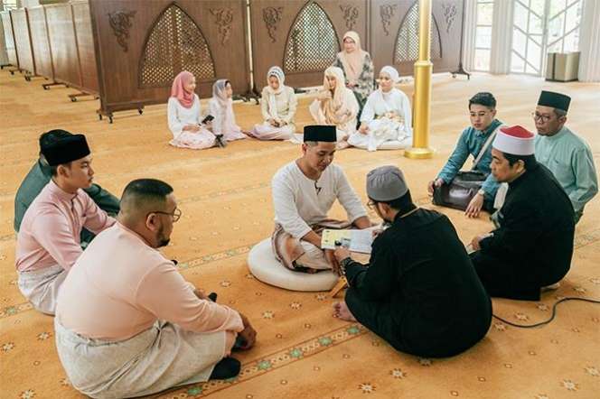Ijab Kabul Unik Cegah Penyebaran Corona
