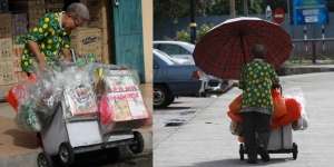 Nenek Penjual Keliling Tolak Bantuan di Tengah Wabah Covid-19