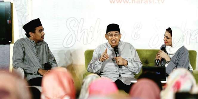Momen Kala Glenn Fredly Tertegun Dengar Ceramah Quraish Shihab