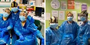 Miris! Tak Ada Hazmat Pakai Plastik Sampah, 3 Perawat Tertular Corona