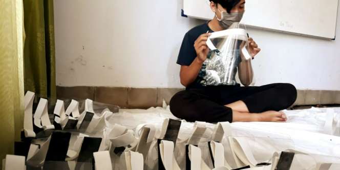 Alumnus SMAN 1 Slawi Ciptakan Pelindung Wajah Tangkal Virus Corona