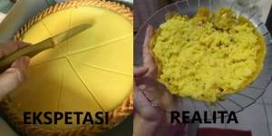 Bikin Ngakak, Potret Makanan Gagal Saat #DirumahAja