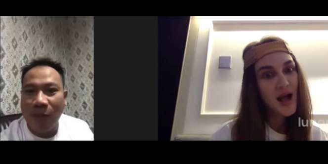 Digombalin Vicky Prasetyo, Begini Reaksi Luna Maya