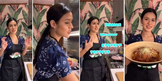Raisa Masak Pasta Bolognaise untuk Hamish, Netizen Salfok!