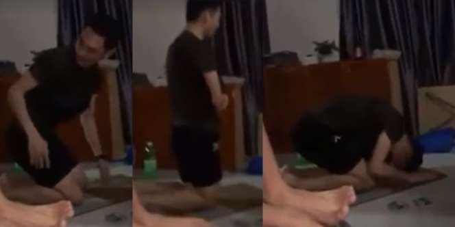 Viral Video Pemuda Lecehkan Sholat di Tengah Social Distanscing Pandemi Corona