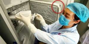 Beredar Foto Penyimpan Virus Corona di Laboratorium Wuhan Rusak