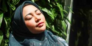 Masya Allah, Cantiknya Rachel Vennya Bercadar