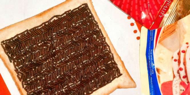 Roti Bertabur Meses 'Estetik', Duh Sabar Banget Bikinnya