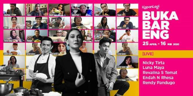 Hari Ini! Buka Puasa Bareng Artis di Rumah Aja