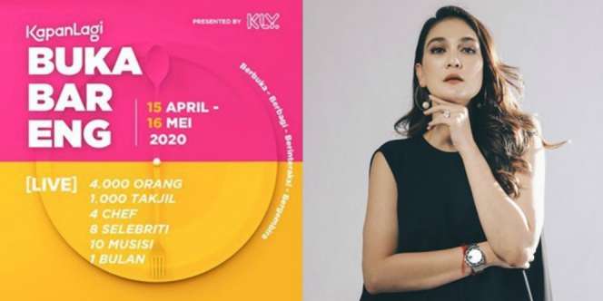 Yuk Sekarang! Ikut Bukber Luna Maya CS di KapanLagi Buka Bareng