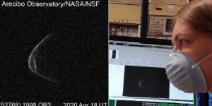 Bergerak Menuju Bumi, Bentuk Asteroid Ini Seperti Pakai Masker