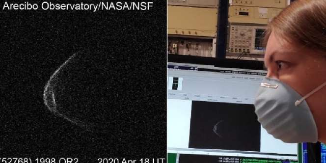 Bergerak Menuju Bumi, Bentuk Asteroid Ini Seperti Pakai Masker