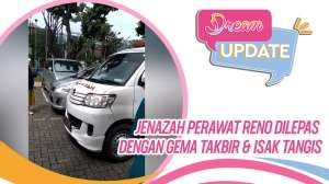 Jenazah Perawat Reno Dilepas dengan Gema Takbir & Isak Tangis